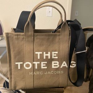 Marc Jacobs small tote bag in slate green